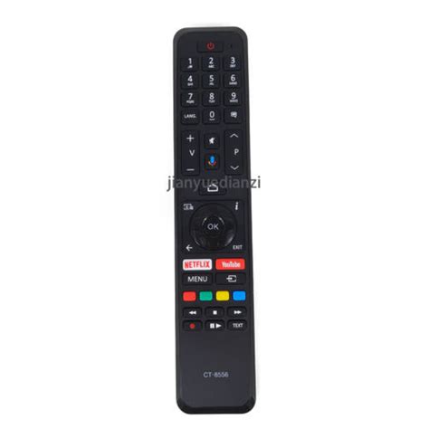 New CT 8556 For Toshiba Voice 4K Smart TV Remote Control LT43VA6955