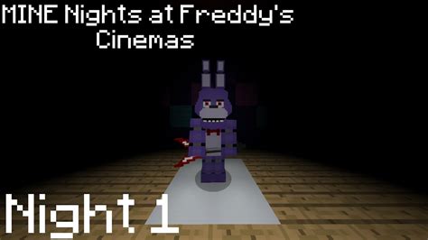 MINE Nights At Freddy S Cinemas NIGHT 1 Minecraft FNAF Roleplay