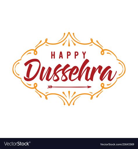 Happy dussehra Royalty Free Vector Image - VectorStock