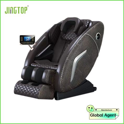 Jingtop Professional Customer Logo Robot Hands Wireless Remote Control Office Massage Chair