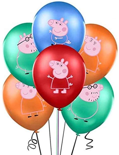 Peppa Pig George Ballonnen Mama Papa Big Kinderfeestje