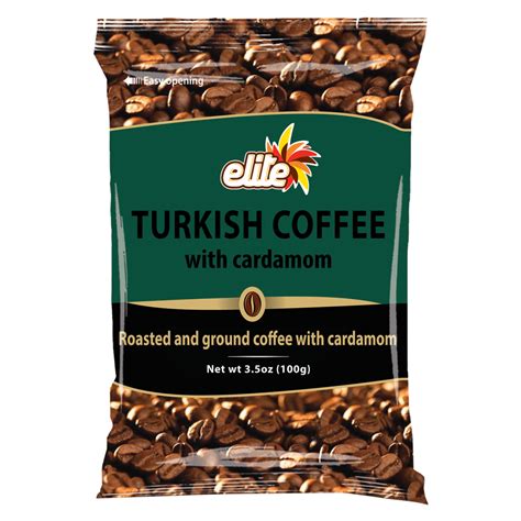 Elite Turkish Coffee With Cardamom The Kosher Marketplace