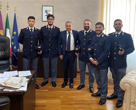 Cinque Nuovi Agenti Di Polizia Per La Questura Di Latina