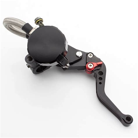 Universal Motorcycle Brake Clutch Levers Master Cylinder Reservoir