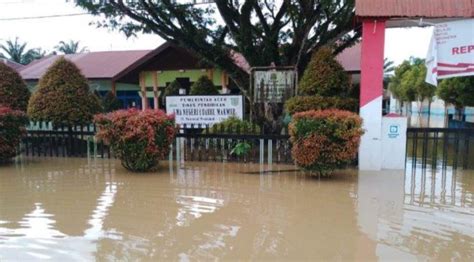 Desa Di Nagan Raya Terendam Banjir Acehground