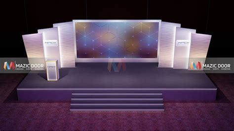 Conference Stage Design 4 Stage Set Design Stage Backdrop Design