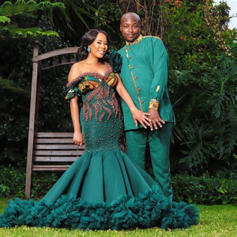 South African Traditional Wedding Attire For Couples Atelier Yuwaciaojp