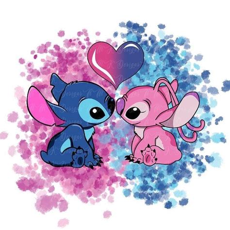 Stitch Casal Wallpaper Lilo And Stitch Drawings Cute Disney Drawings