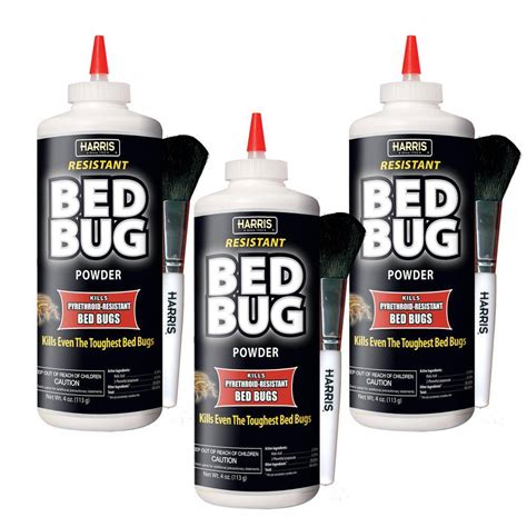 Harris 4 Oz Ready To Use Resistant Bed Bug Killer Pack Of 3 Blkbbp4