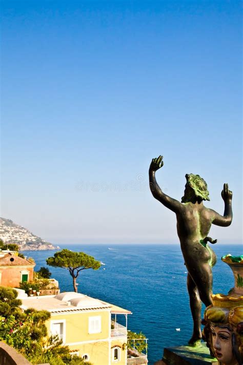 Positano view stock image. Image of cliffs, culture, picturesque - 22834179