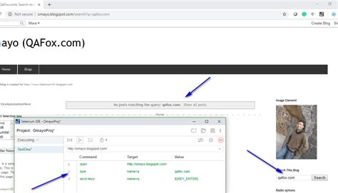 New Selenium IDE Using Send Keys Command QAFox