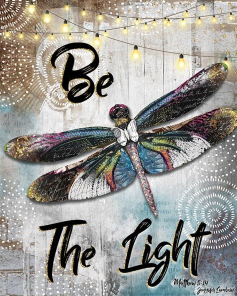 Be The Light Art Print | Etsy