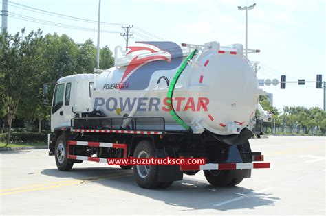 Hot Selling Algeria Isuzu Fecal Suction Truck Jurop Pn D In China