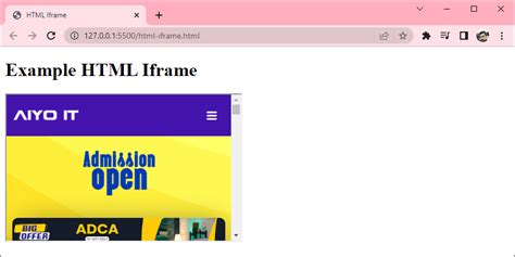 What Is HTML Iframe Classes And Id In Hindi