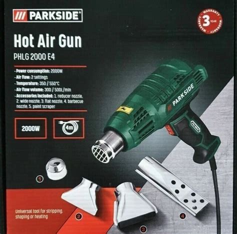 PARKSIDE PHLGA 20 LI B1 20V Corded Hot Air Gun 19 99 PicClick UK