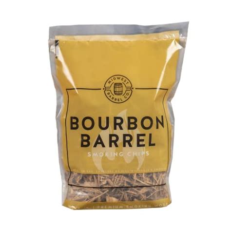 Midwest Barrel Company Genuine Bourbon Barrel Smoking Wood Chips