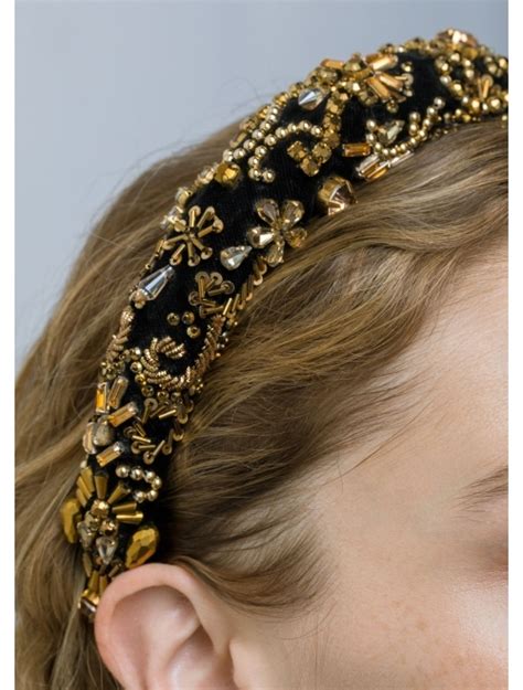 Buy Jennifer Behr Ember Embellished Headband Online Topofstyle