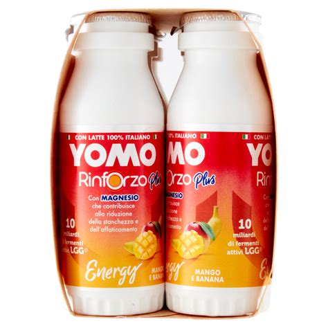 Yomo Rinforzo Plus Con Magnesio Energy Mango E Banana 6 X 90 G Carrefour