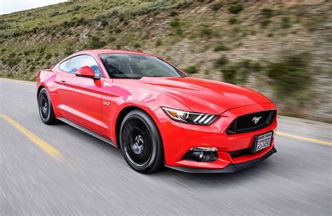 Fondos De Pantalla Ford Mustang Gt Rojo Movimiento Coches Descargar