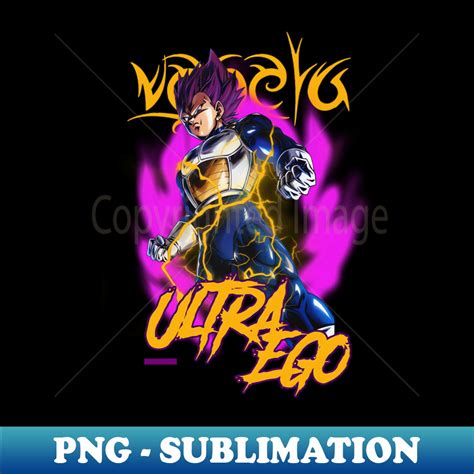 Vegeta Ultra Ego Custom Sublimation Png File Bring Your Inspire