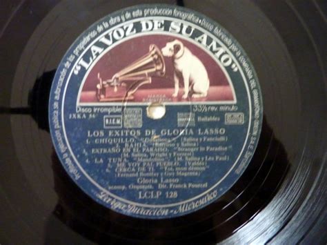 Los Exitos De Gloria Lasso By Gloria Lasso Lp La Voz De Su Amo