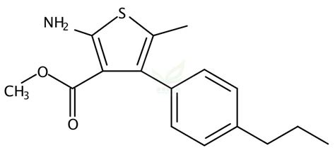 2 氨基 5 甲基 4 4 丙基苯基 噻吩 3 羧酸甲酯 Methyl 2 amino 5 methyl 4 4 propylphenyl