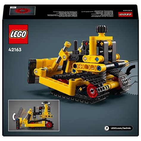 LEGO Technic Heavy Duty Bulldozer Building Set 42163