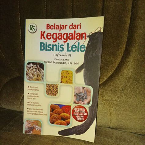 Jual Buku Peternakan Hobi Ikan Belajar Dari Kegagalan Bisnis Lele