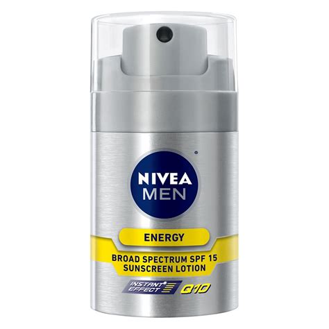 Nivea Men Energy Lotion Broad Spectrum Spf 15 Sunscreen 1