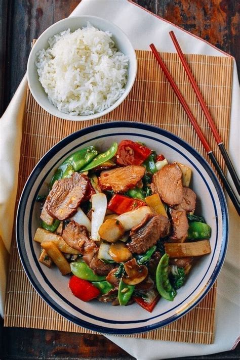 Stir Fry Roast Pork Recipe Deporecipe Co