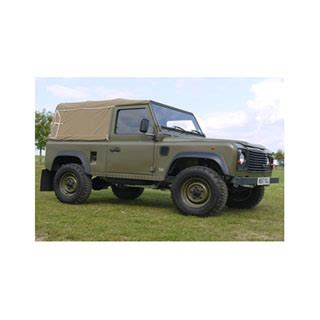 Soft Top Full With Side Windows Canvas Sand For Early Defender