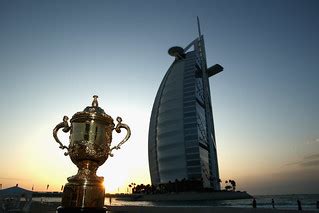 The Webb Ellis Cup completes visit to Dubai as part of Rug… | Flickr