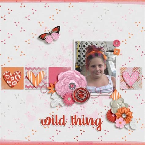 Wild Thing Digital Scrapbook Kit By Franb Designs At