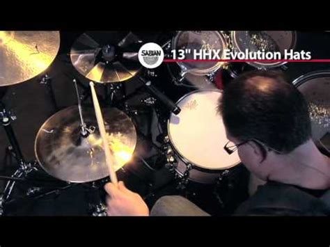 Sabian 13 HHX Evolution Hi Hat Cymbals Pair Reverb