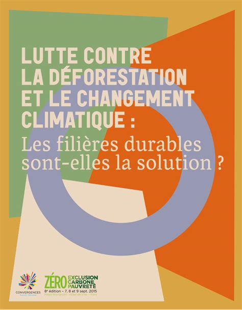 PDF Lutte contre La déforestation et Le changement cLimatiquestop