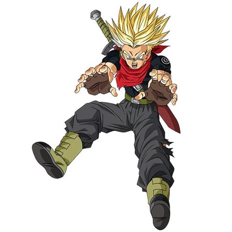 Trunks Ssj Prison Planet Render [sdbh W Mission] By Maxiuchiha22