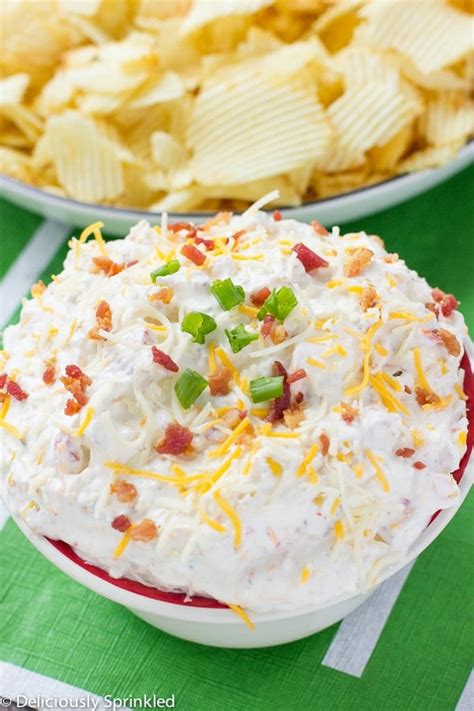 Game Day Dip Deliciously Sprinkled