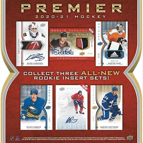 2020 21 Upper Deck Premier Hockey Hobby Box Da Card World