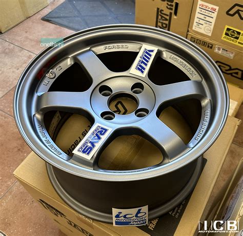 Rays Volk Racing Te37sl Tribute Edition Super Lap Wheels 15x8 4x100 35