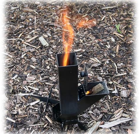 Mini Rocketstove Mannis Welding Channel