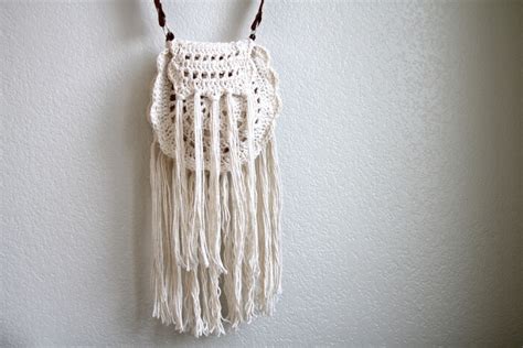 Boho Tassel Crochet Bag Free Pattern Persia Lou