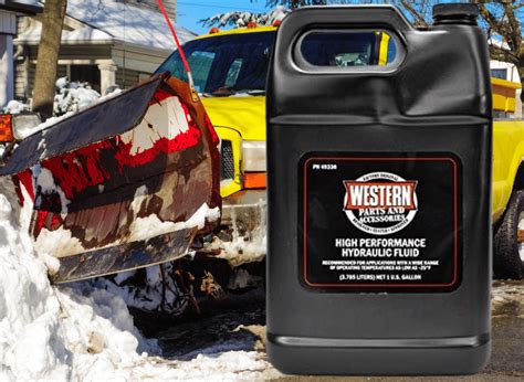 Choose The Best Snow Plow Hydraulic Fluid