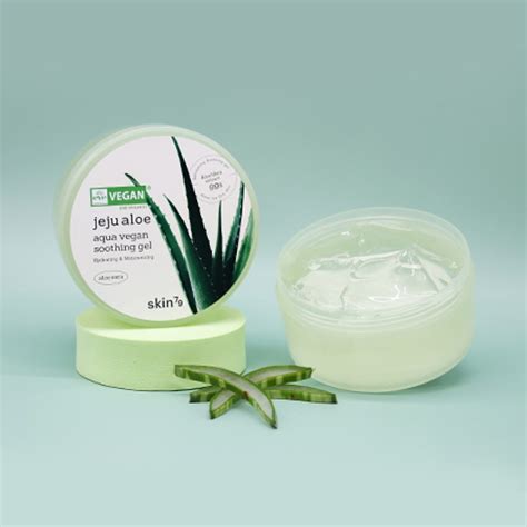 SKIN79 Gel Jeju Aloe Aqua Vegan Soothing Gel 300 g Skin79 Pleť