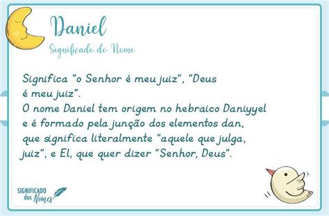 Significado Do Nome Daniel Para Beb Significado Dos Nomes