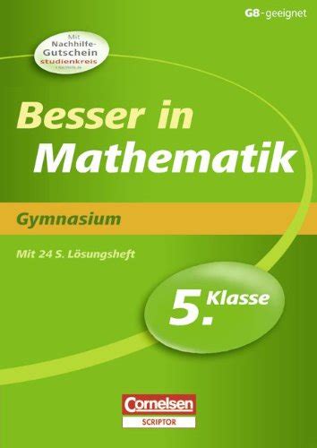 Besser In Der Sekundarstufe I Mathematik 5 Schuljahr Gymnasium By