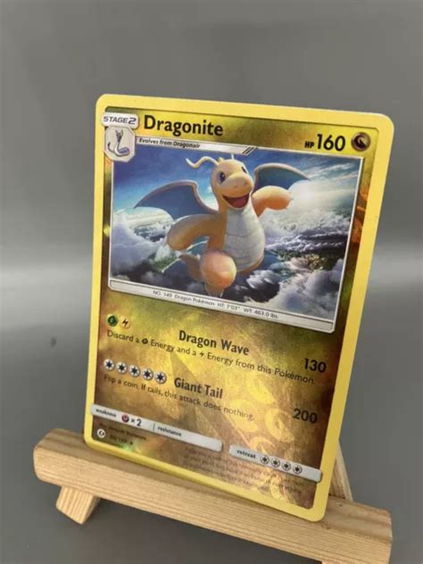 Pok Mon Card Dragonite Sun Moon Reverse Holo Nm Eur