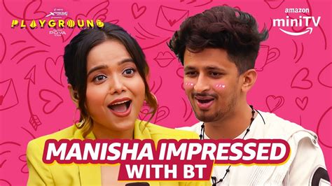 Manisha Rani Ko Kiya Bt Android Ne Propose😍 Playground Season 3