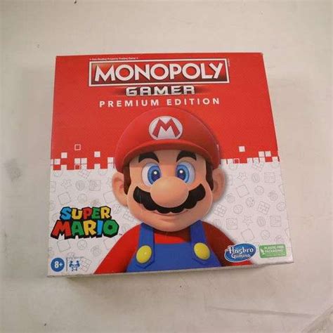 Monopoly Gamer Premium Edition Super Mario Rio Grande Trade