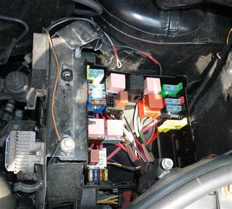 Fuse Box Diagram Renault Espace And Relay With Assignment And Location