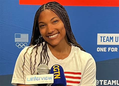 Video Exclusive Us Olympic Track And Field Star Tara Davis Woodhall